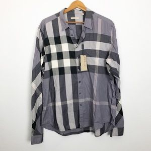 Men’s Burberry Brit Check Shirt XXL